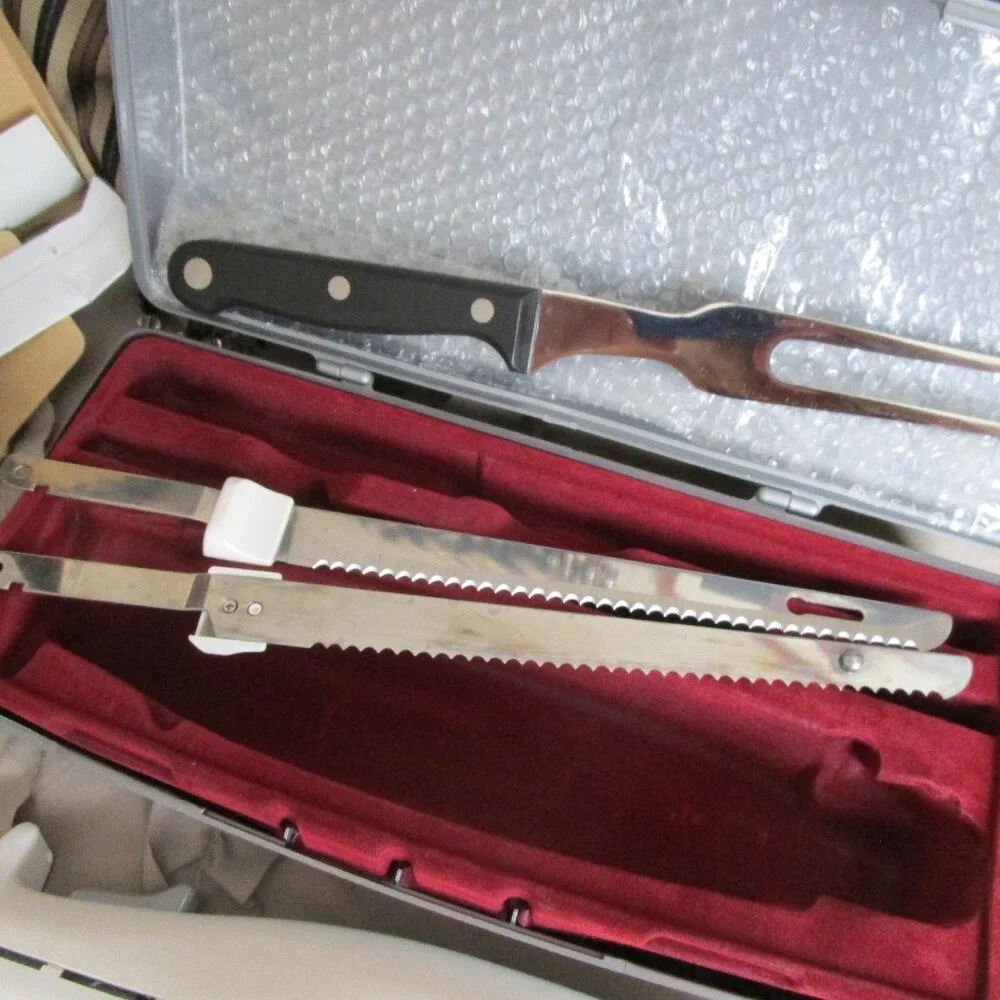 electric carving knife set